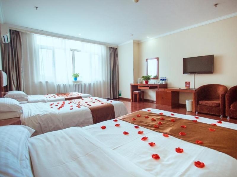 GreenTree Inn HeBei ZhangJiaKou ZhangBei Caoyuantian Rd ZhangKu Avenue Express Hotel Bagian luar foto